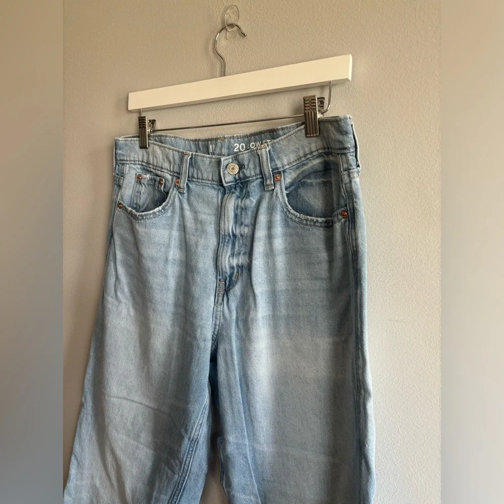 Gap teen low stride wide leg jeans 20